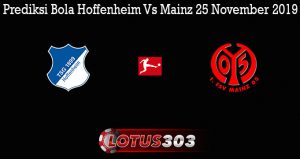 Prediksi Bola Hoffenheim Vs Mainz 25 November 2019