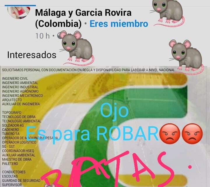 La modalidad de estafa en García Rovira