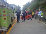 Accidente se presentó  en la vía Málaga Concepción